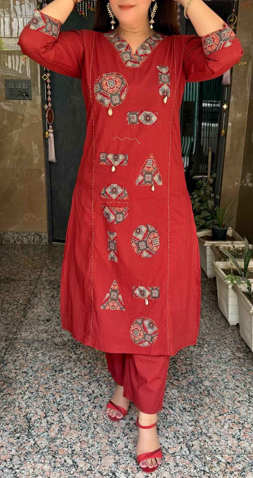 SDC-TVC-2249 Soft Cotton 3 Piece Kurti Set