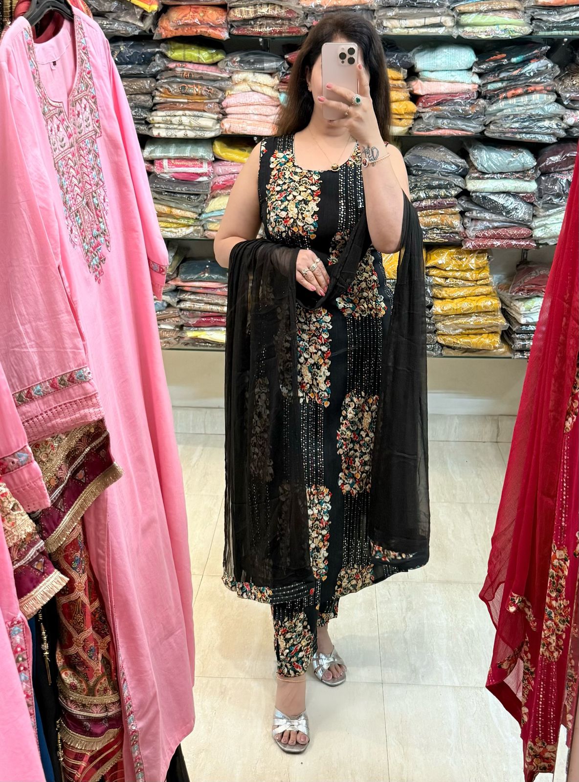SDC-4743 Rayon 3 Piece Kurti Set