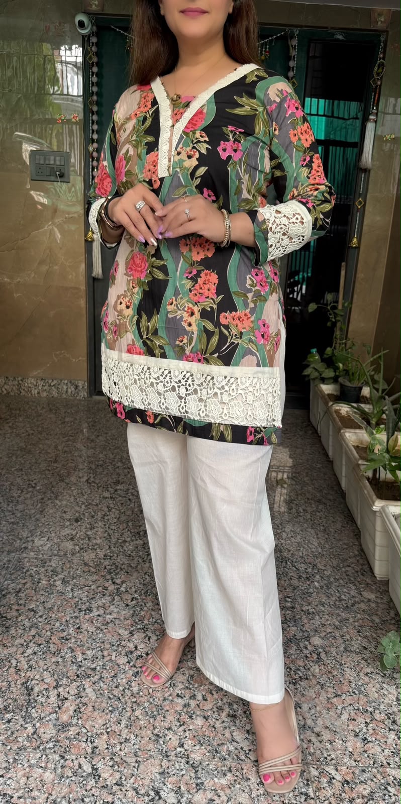 SDC-TVC-2265. Mul Cotton 2 Piece Co-ord Set