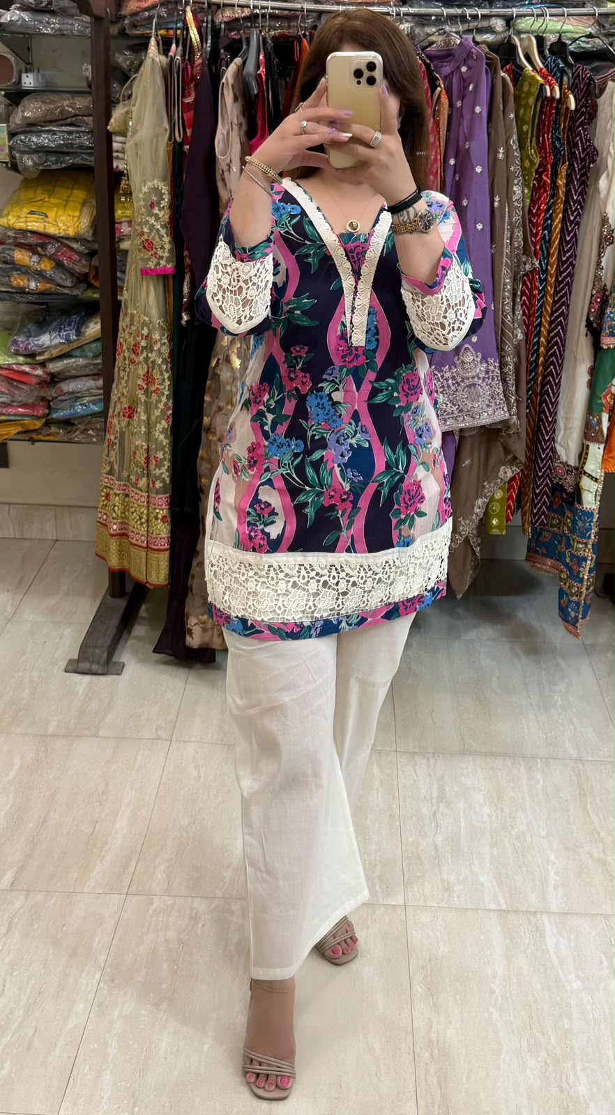 SDC-TVC-2266. Mul Cotton 2 Piece Co-ord Set