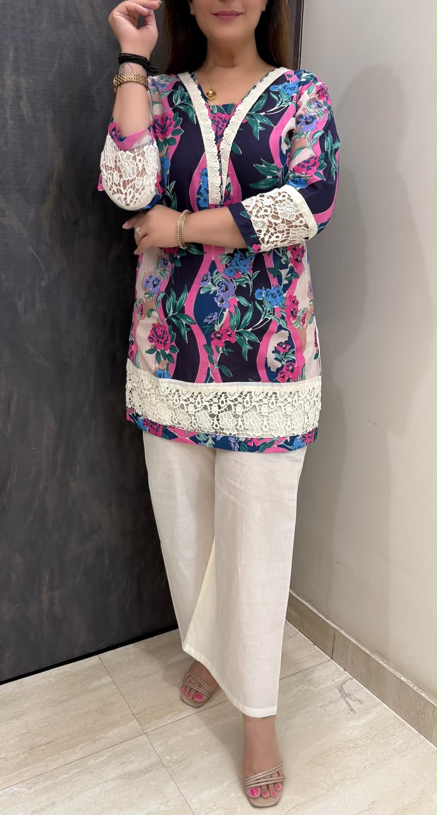 SDC-TVC-2266. Mul Cotton 2 Piece Co-ord Set
